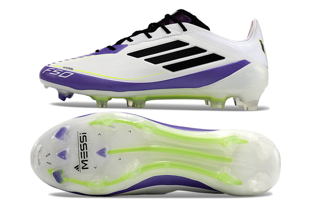 Adidas F50 Elite FG Messi White/Purple/Black