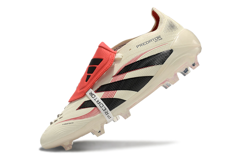Adidas Predator Elite Fold-over Tongue FG Off White / Core Black / Pure Ruby