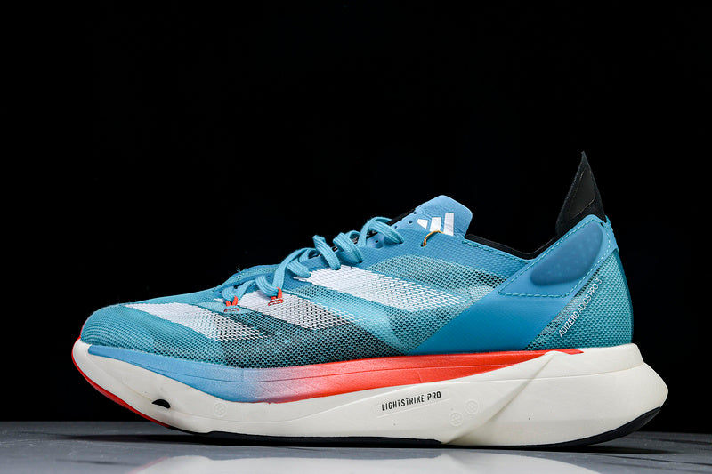 ADIZERO ADIOS Pro 3 M - LUCID CYAN/CLOUD WHITE/BRIGHT RED