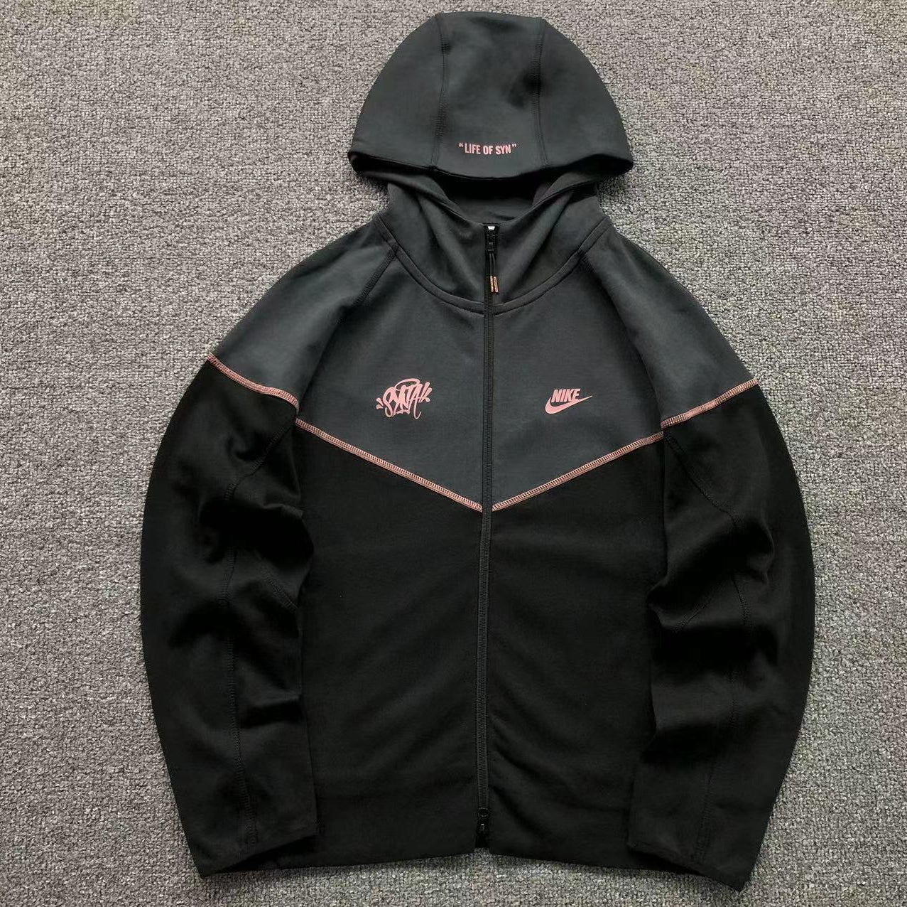 mens nike fleece set