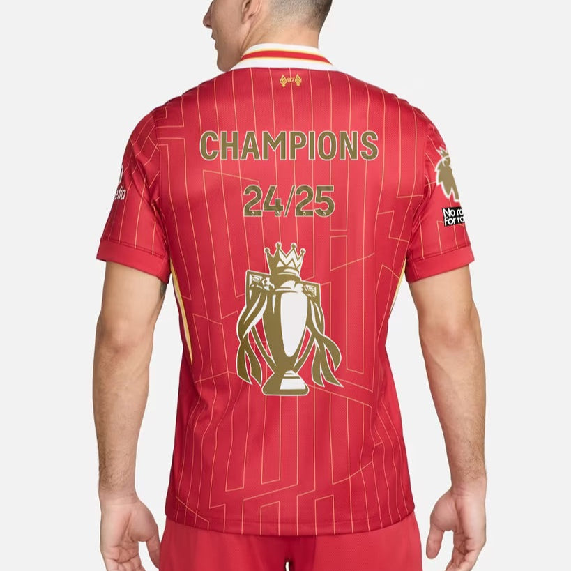 Liverpool Champions FC Home 24/25 Patch included Kit