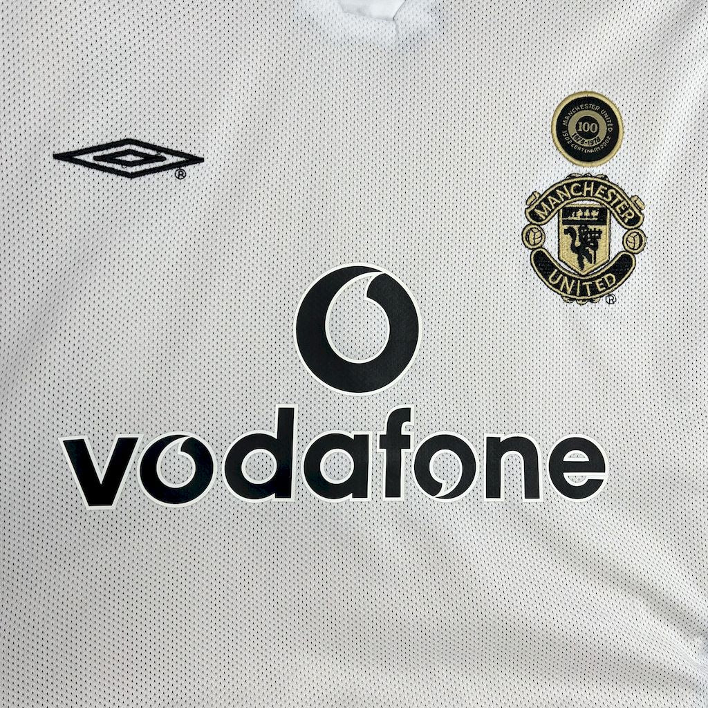 M@nchester United Home 01/02 Centenary Reversible Retro Kit