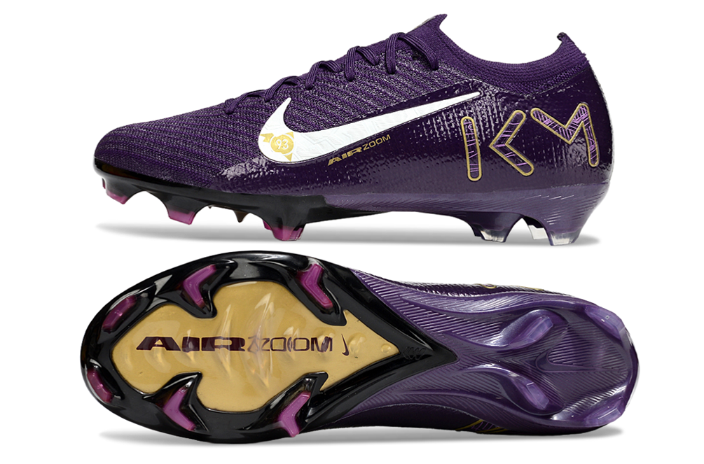 Nike Air Zoom Mercurial Vapor XVI FG - MBAPPE SIGNATURE Purple/Gold