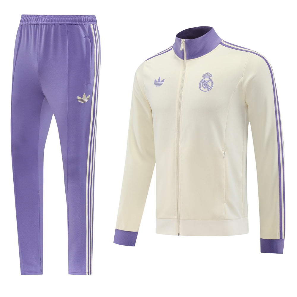 Adidas Originals Trefoil Tracksuit Madrid Purple 24/25