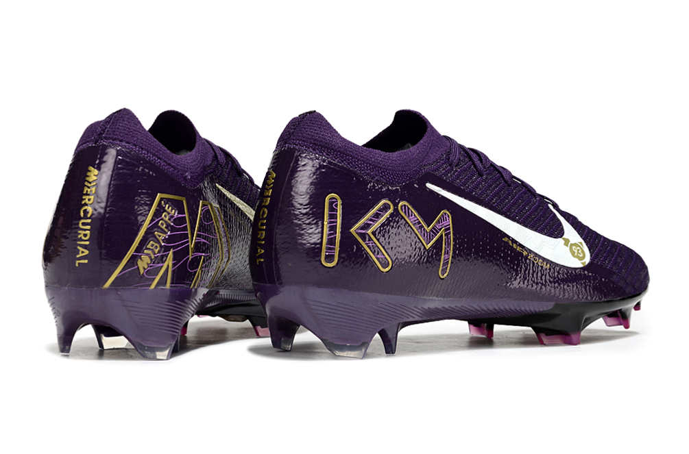 Nike Air Zoom Mercurial Vapor XVI FG - MBAPPE SIGNATURE Purple/Gold