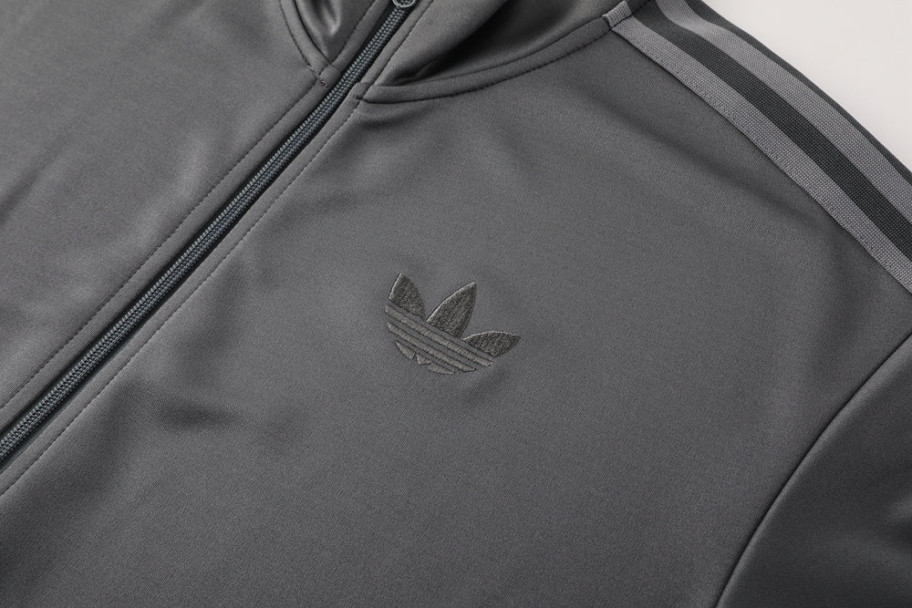 Adidas Bold Training Full Zip Tracksuit Grey/Silver