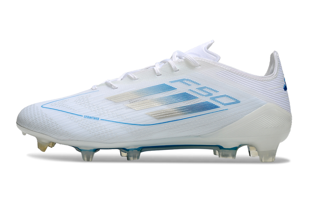 Adidas F50 FG Silver/Blue/White