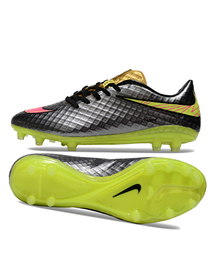 Nike Hypervenom Phantom Elite FG Premium Chrome/Metallic Gold Coin/Hyper Pink