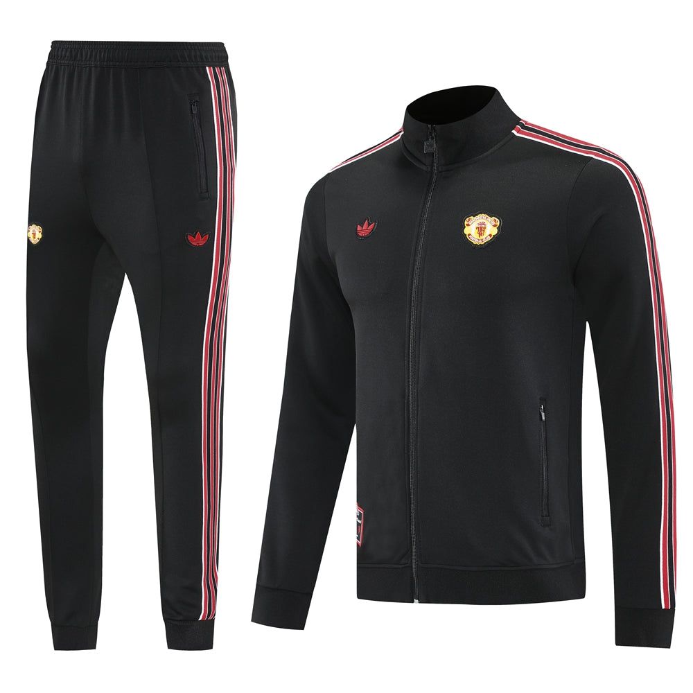 Adidas Originals Trefoil Tracksuit M@nchester United Purple 24/25