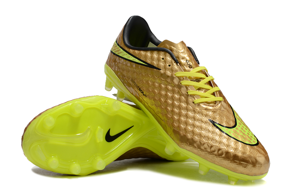 Nike Hypervenom Phantom Elite FG Metallic Gold Coin / Volt “Sonho Dourado” Neymar