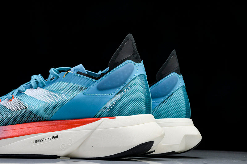 ADIZERO ADIOS Pro 3 M - LUCID CYAN/CLOUD WHITE/BRIGHT RED
