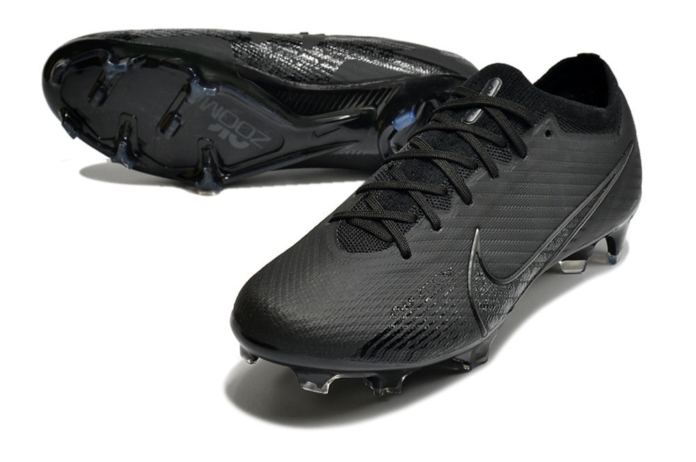 Nike Zoom Mercurial Vapor 15 Elite FG - All Black