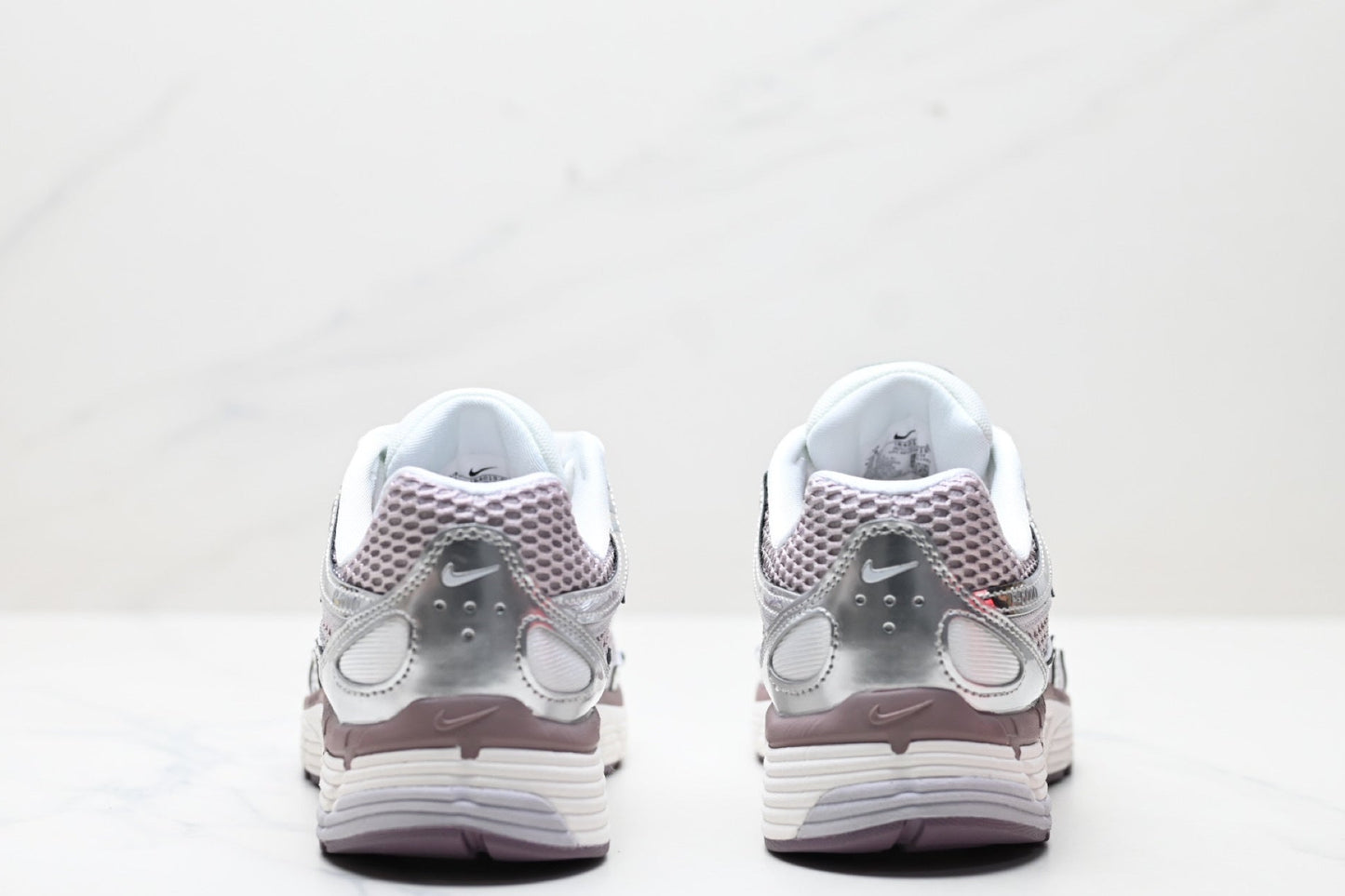 Nike P6000 White/Silver/Brown