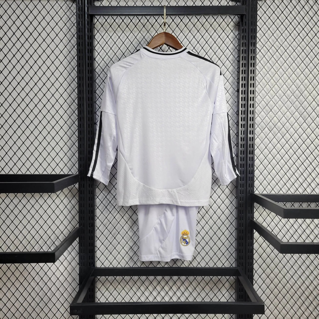 Real Madrid Home Kit Kids 24/25 Long sleeves