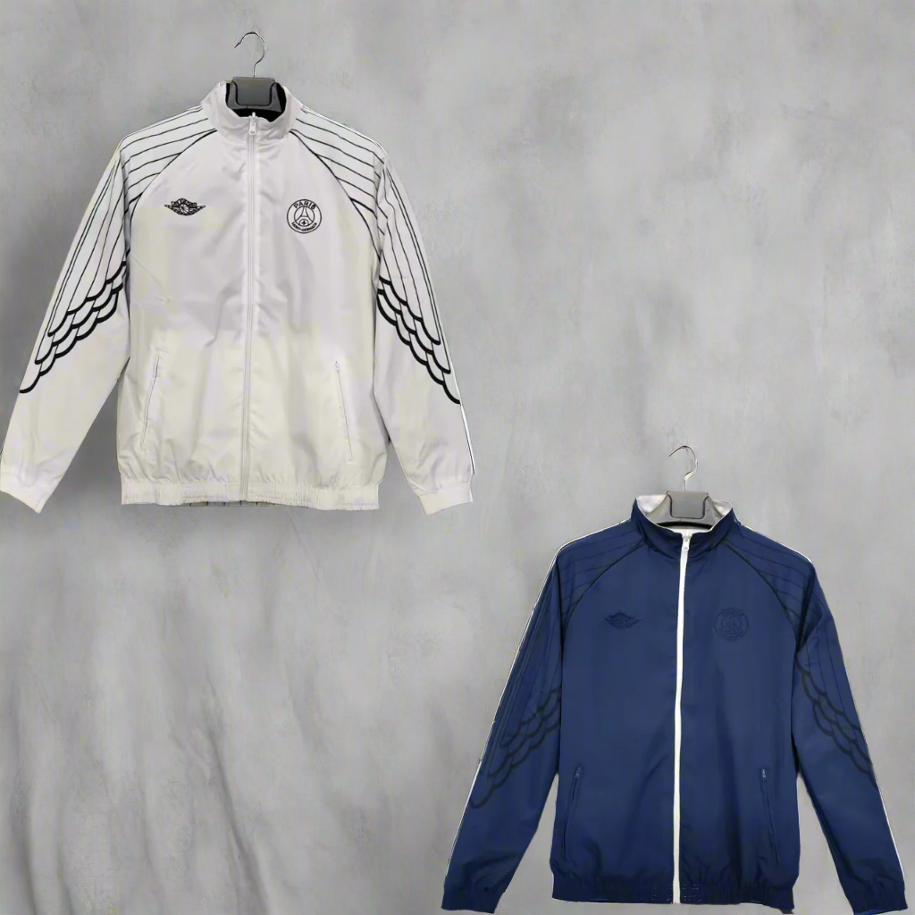 P@ris Saint Germ@in Reverse Windbreaker 24/25 Jordan Wings