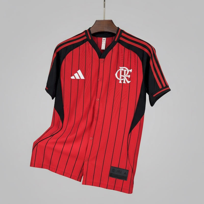 Flamengo adidas シャツ サイズP 赤黒 Flamengo X Adidas SHIRT 25/26 Baseball – Tamam Mauritius