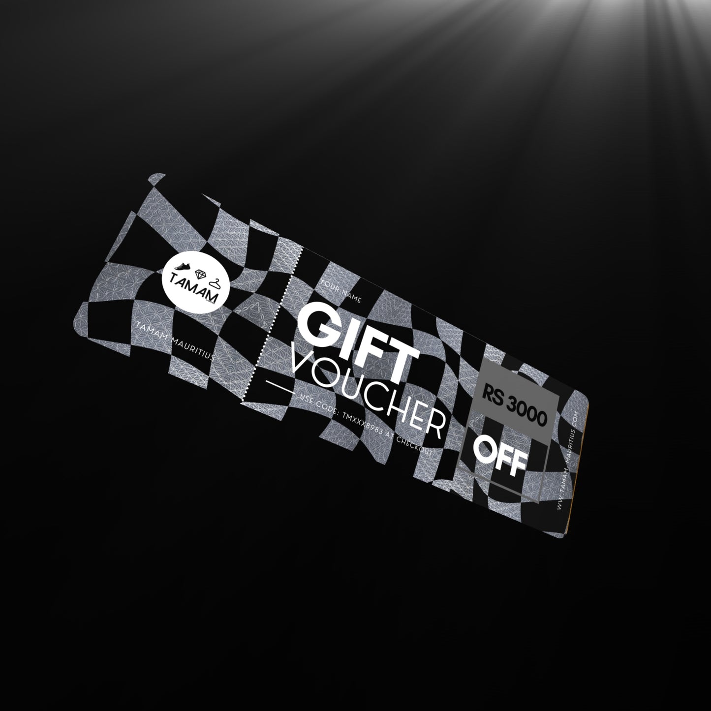 Personalised GIFT VOUCHERS + Free greeting card