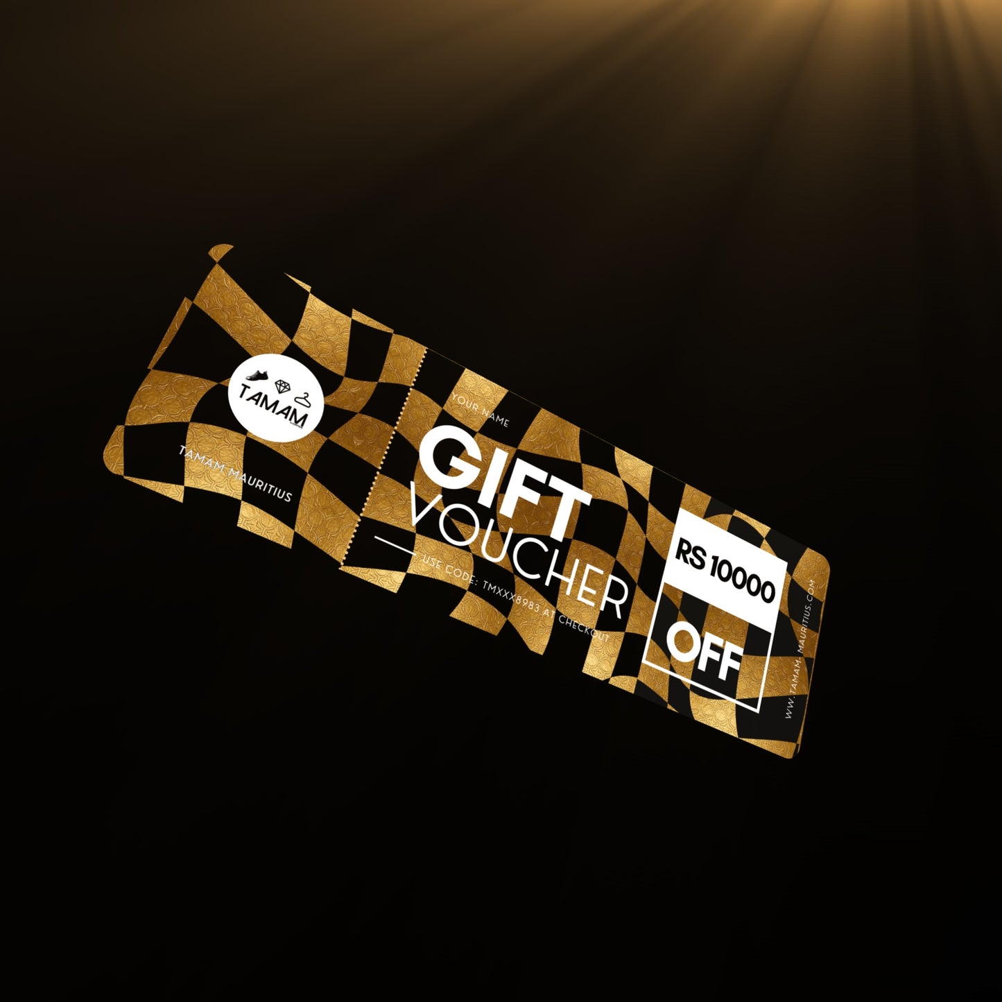 Personalised GIFT VOUCHERS + Free greeting card