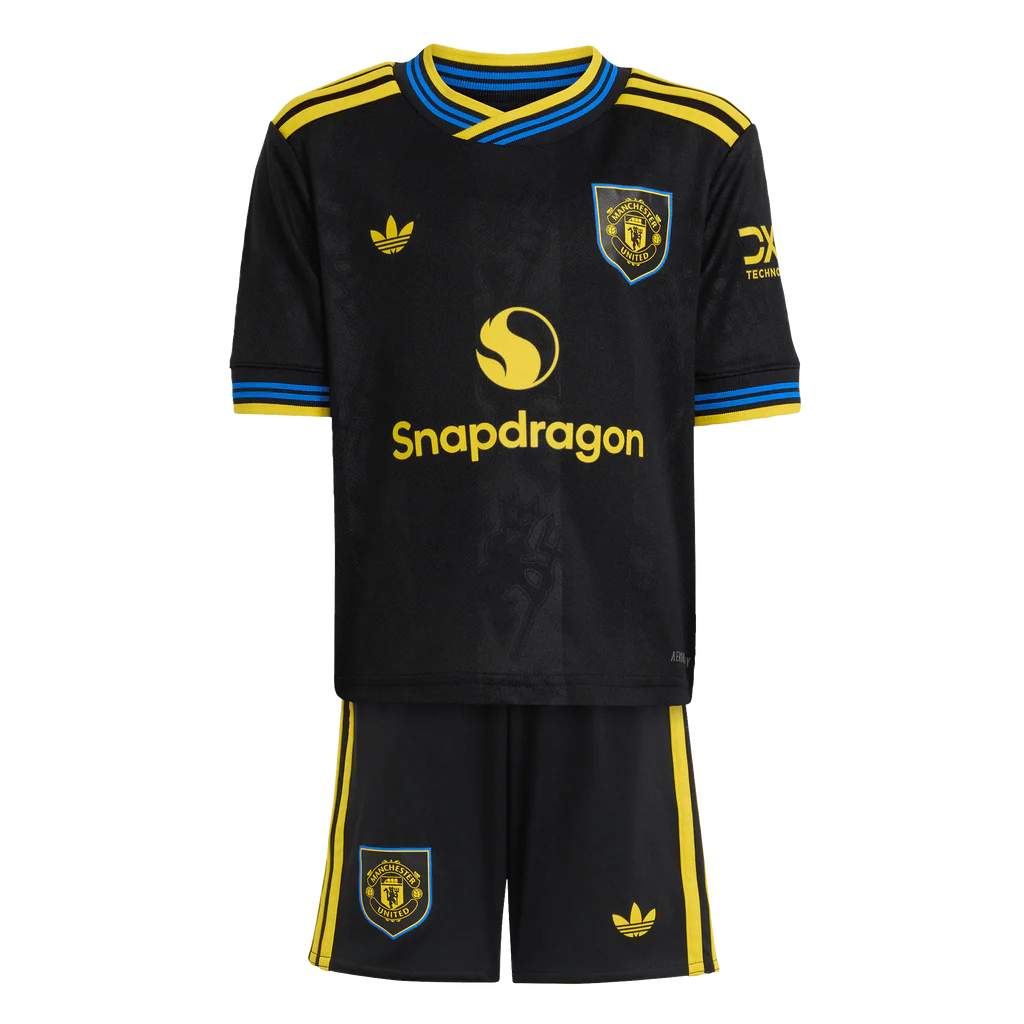 Manchester United Third Kit Kids 25/26