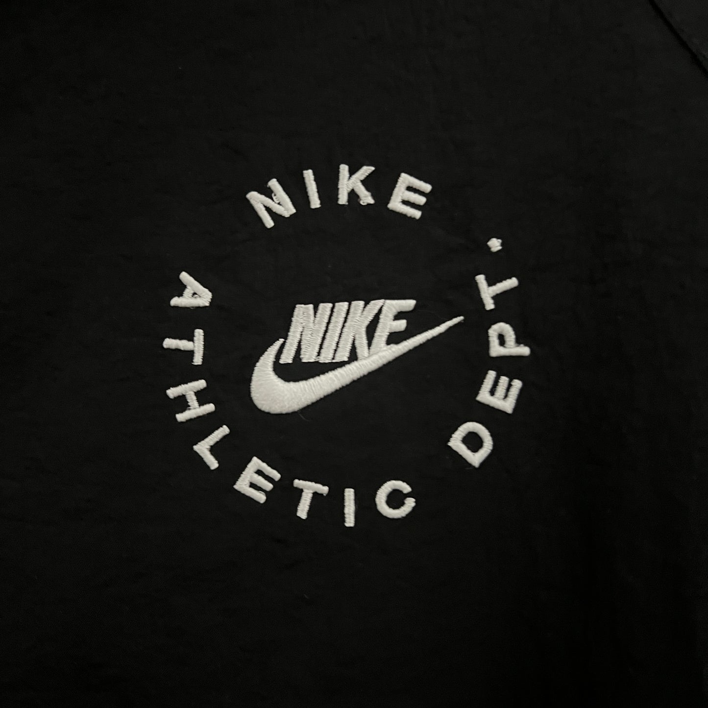 Nike Athletic Department Embroidered Jacket Black/White Windbreaker