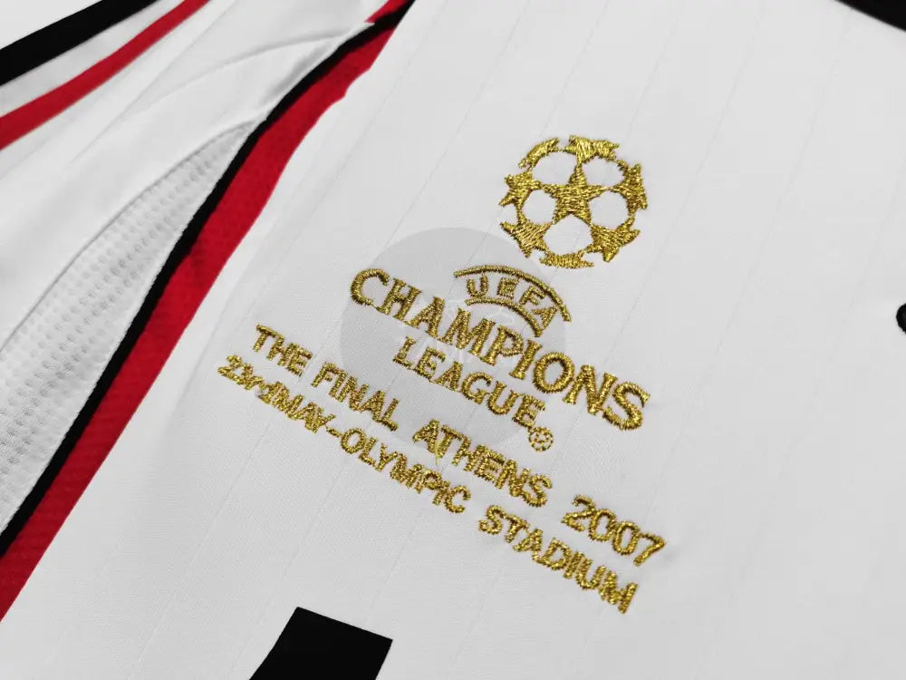 Ac Milan Away Kit Retro 06/07 Football Jersey