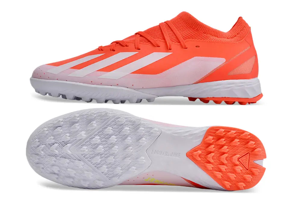 Adidas X Crazyfast.1 Tf Artificial Turf - Red/White Turf Shoes