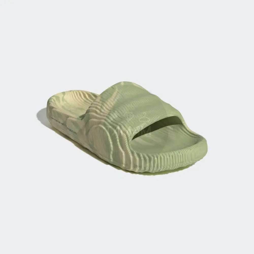 Adilette 22 Slides Magic Lime Camouflage Footwear