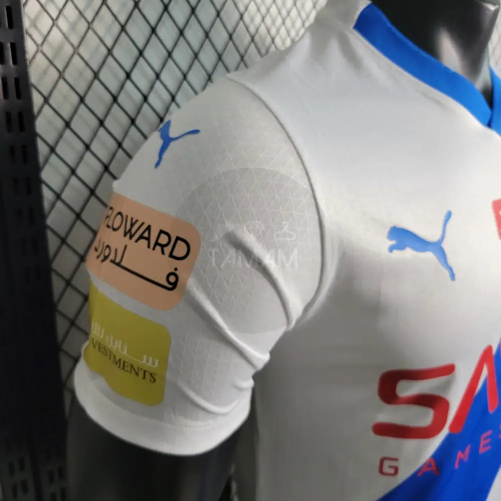 Al Hilal Away Player Version Kit 23/24 Football Jersey