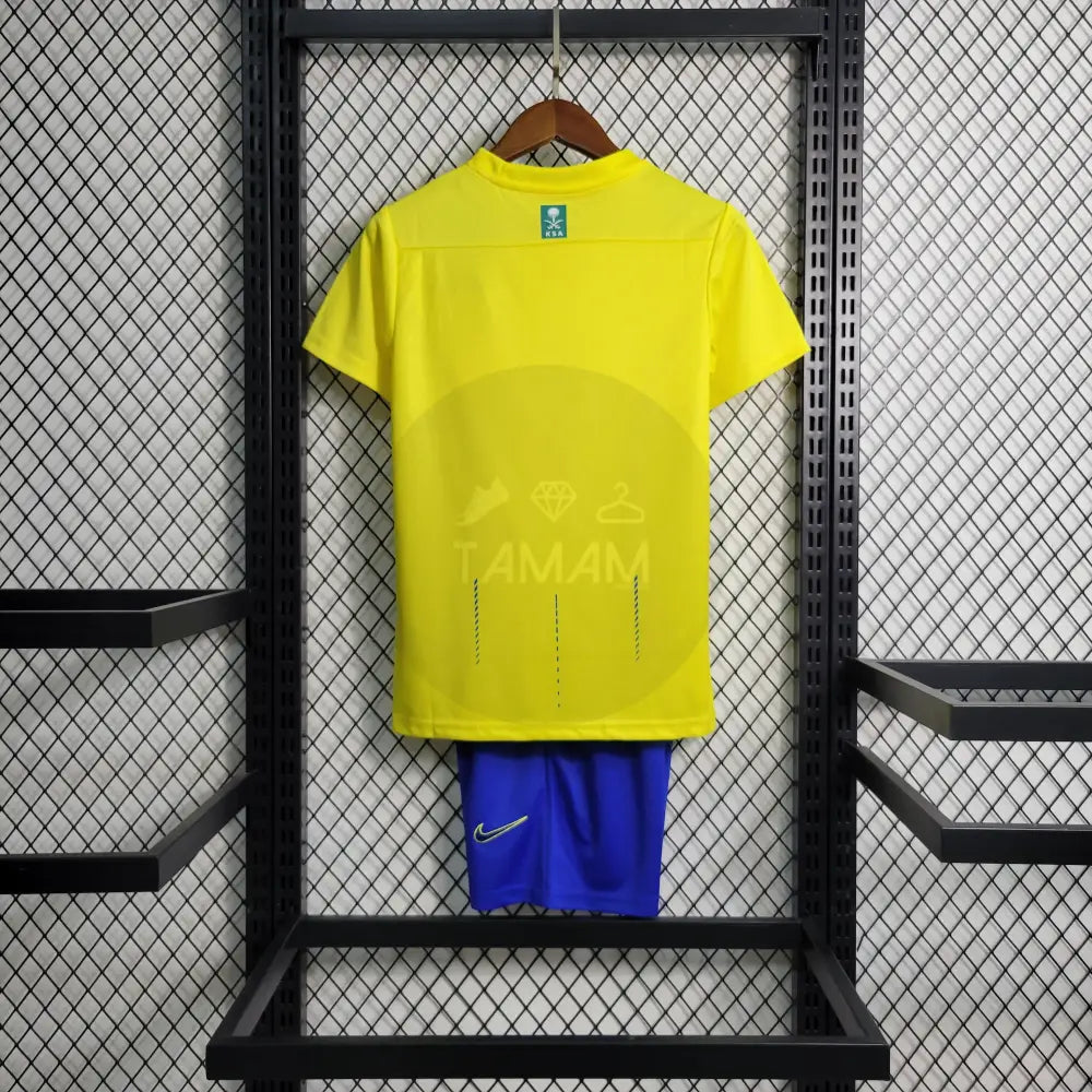 Al Naasr Home Kit Kids 23/24 Football Jersey