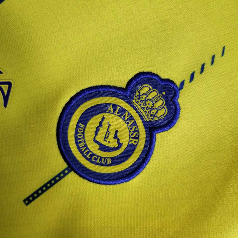 Al Naasr Home Kit Kids 23/24 Football Jersey