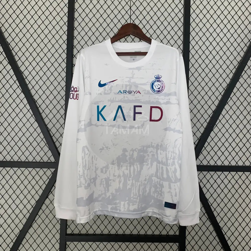 Al Nassr Third Kit Long Sleeves 23/24 Sleeves Football Jersey
