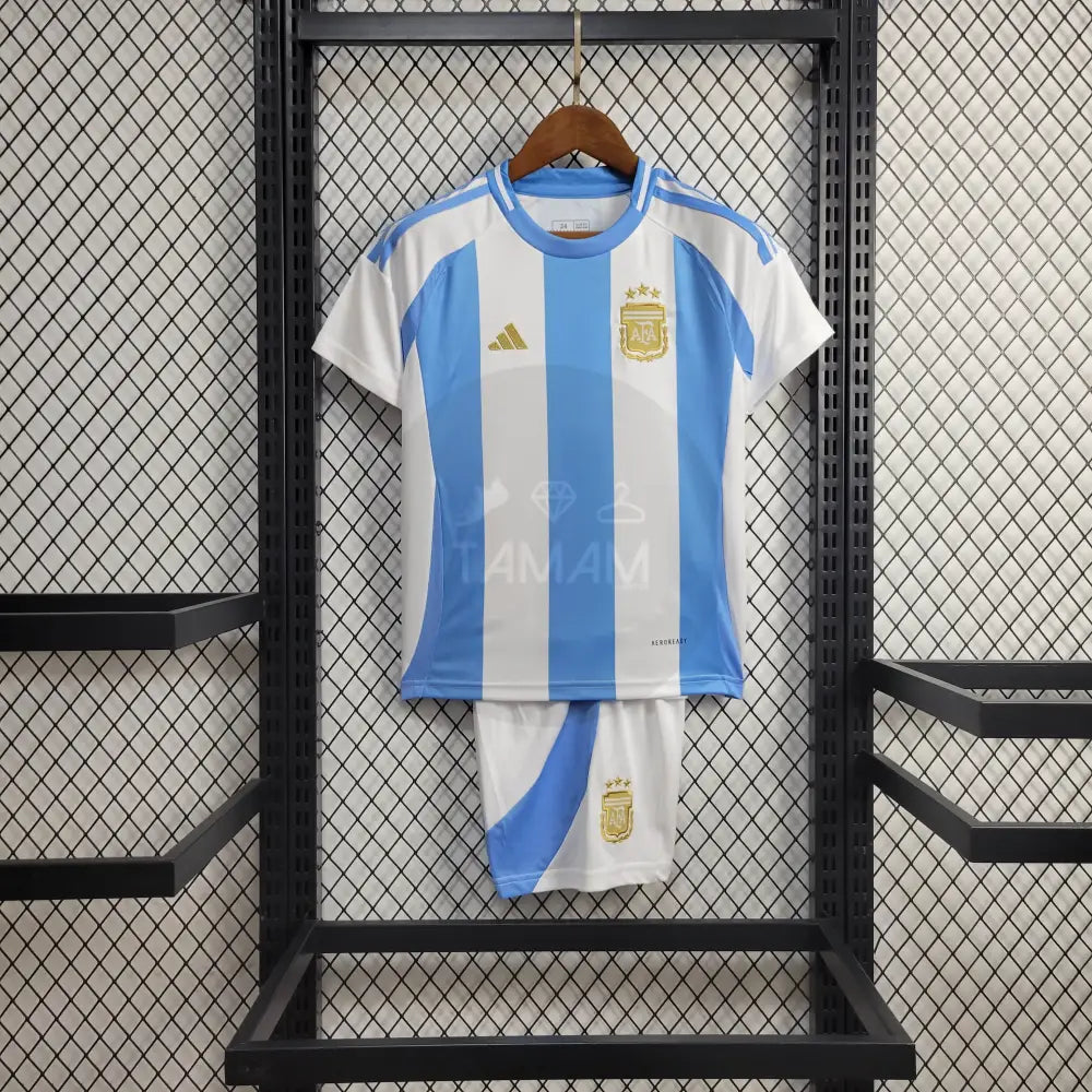 Argentina Home Kit Kids International 24/25 Football Jersey
