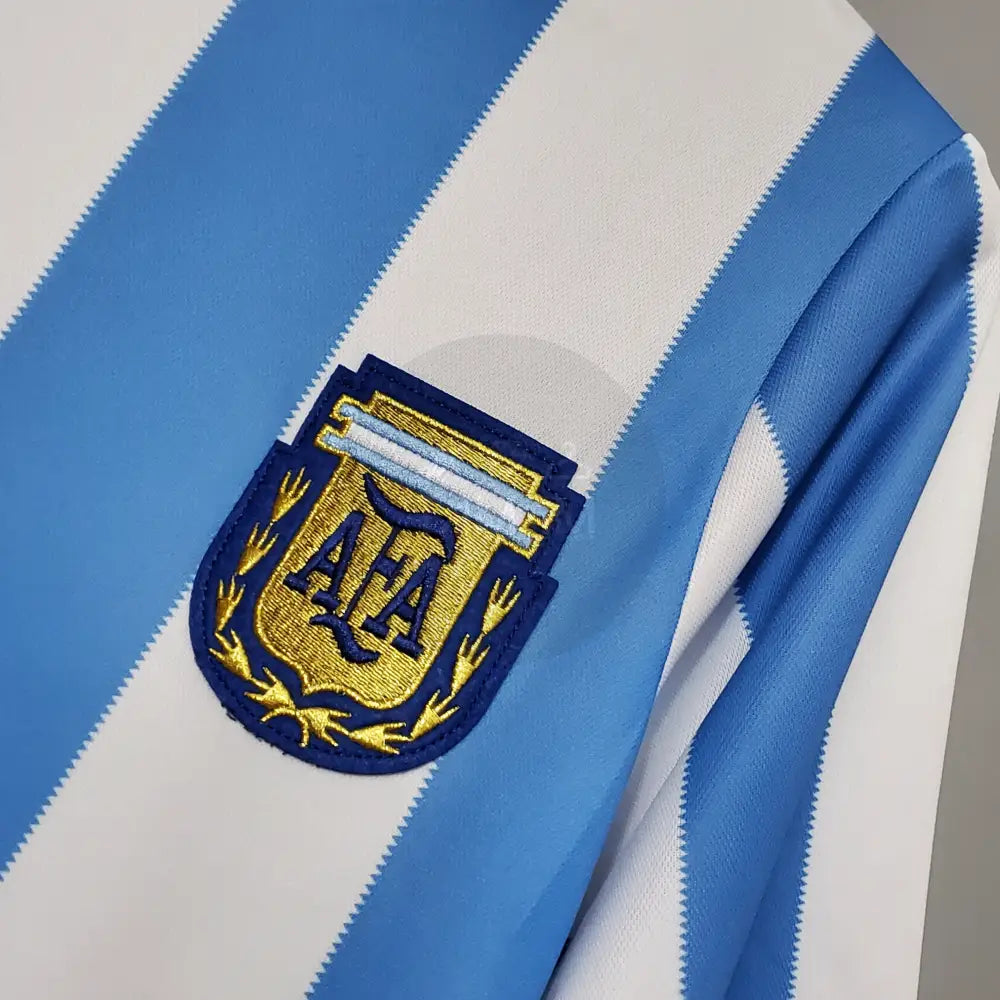 Argentina Home Kit Retro 86 International Football Jersey