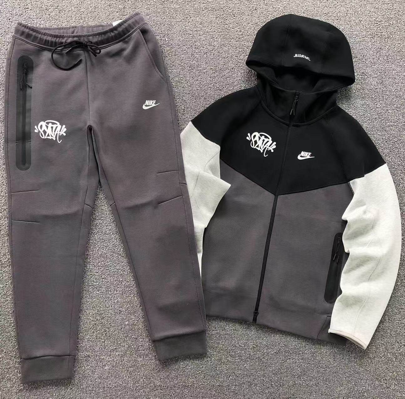 Nike Tech Fleece Set - C.CEE X SYNA - Black – Tamam Mauritius