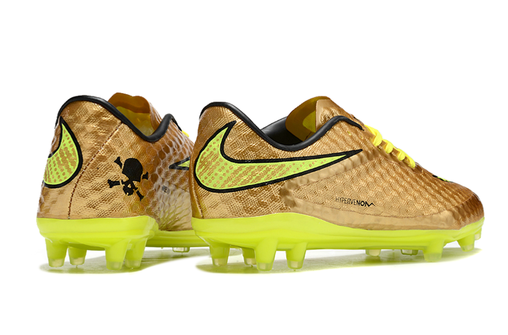 Nike Hypervenom Phantom Elite FG Metallic Gold Coin / Volt “Sonho Dourado” Neymar