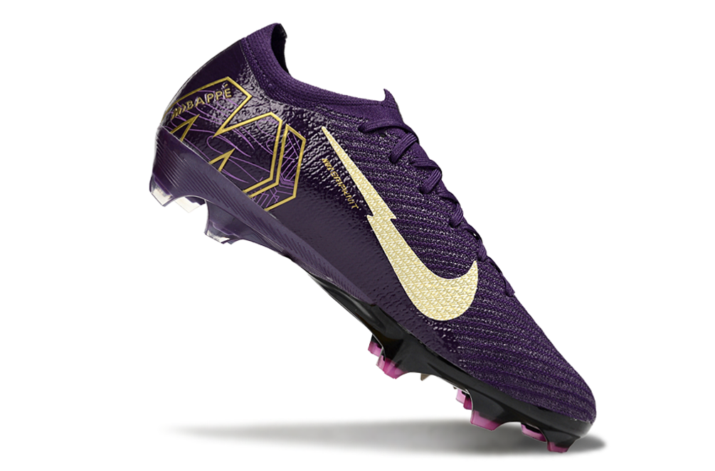 Nike Air Zoom Mercurial Vapor XVI FG - MBAPPE SIGNATURE Purple/Gold