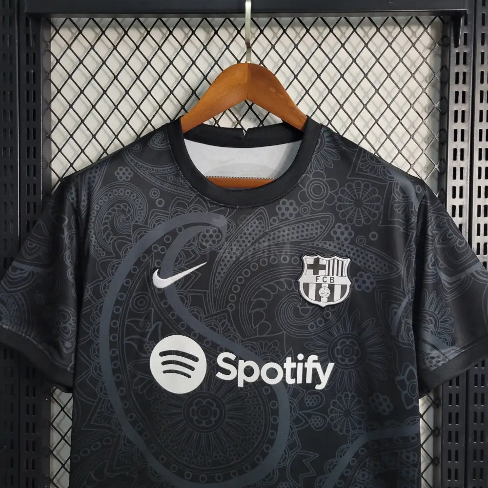 Barcelona 23/24 Kit Special Black Concept Football Jersey