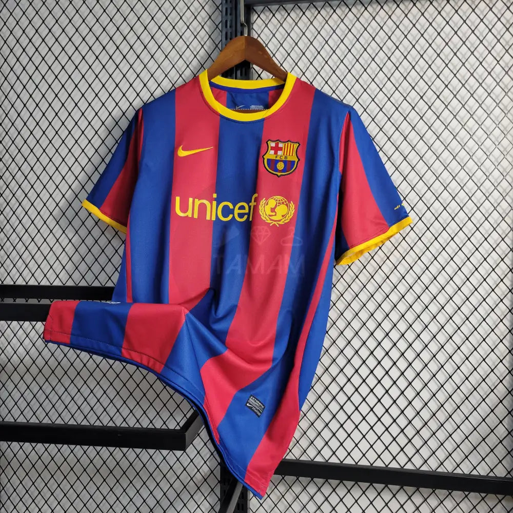 Barcelona Home Kit Retro 10/11 Football Jersey