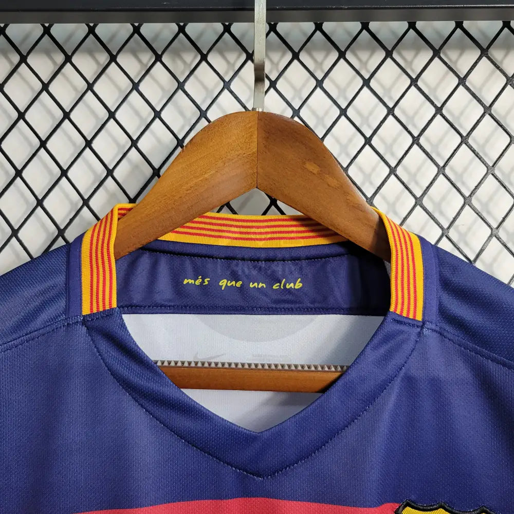 Barcelona Home Kit Retro 15/16 Football Jersey