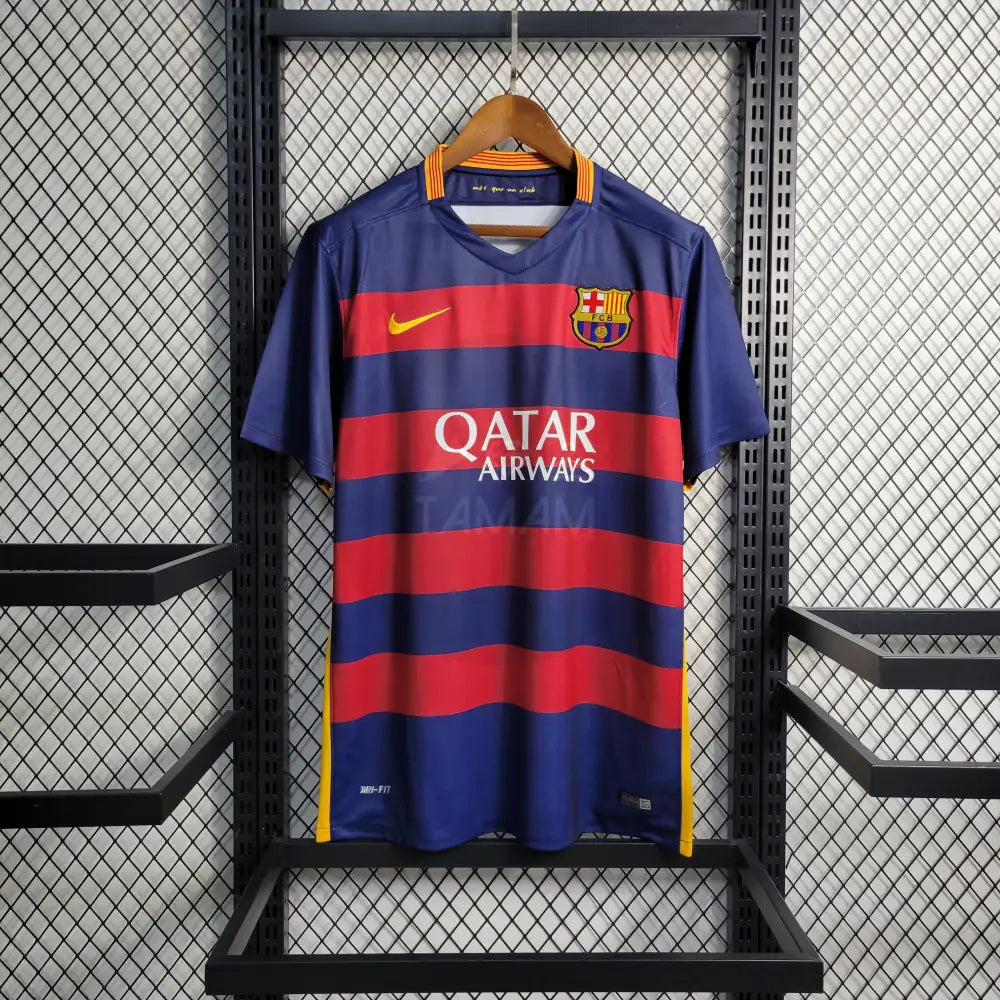 Barcelona Home Kit Retro 15/16 Football Jersey