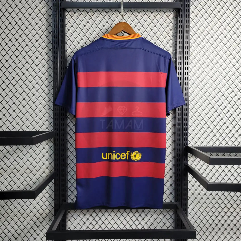 Barcelona Home Kit Retro 15/16 Football Jersey