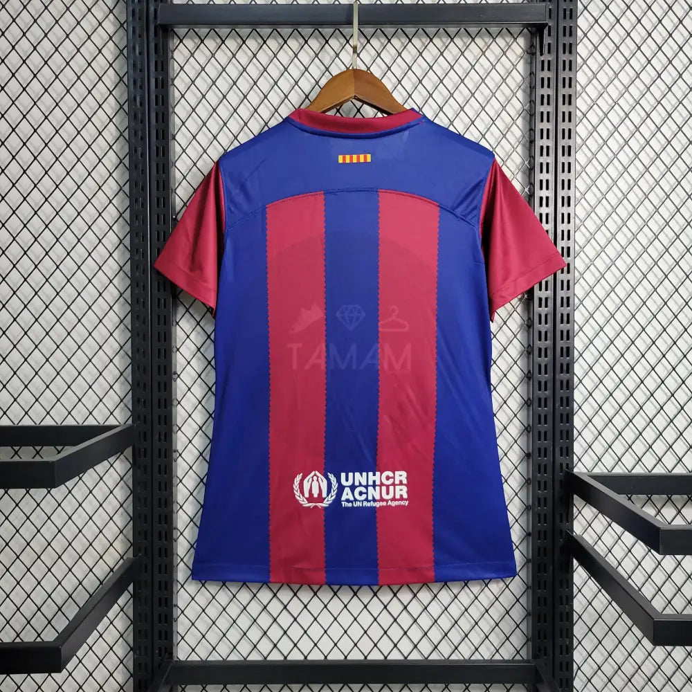 Barcelona Home Kit Women 23/24 Football Jersey