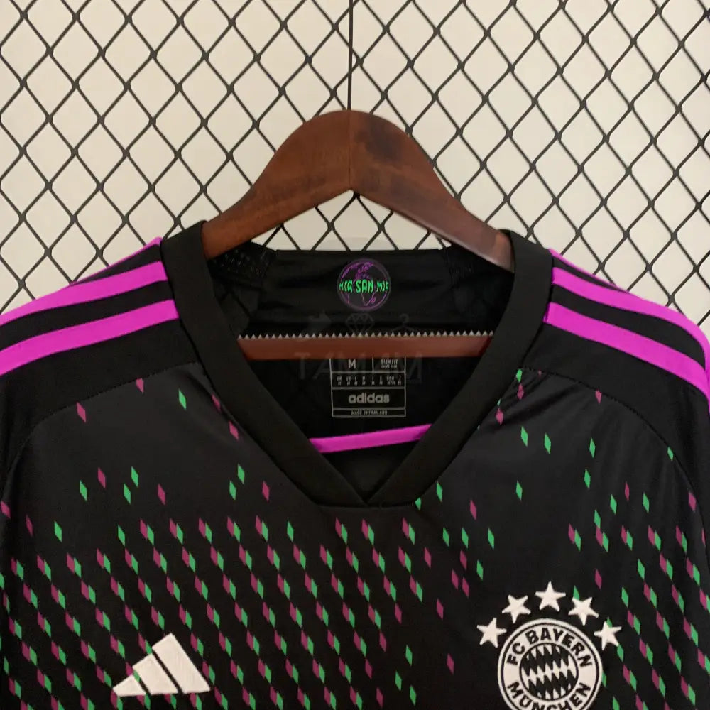 Bayern Munich Away Kit Long Sleeves 23/24 Sleeves Football Jersey