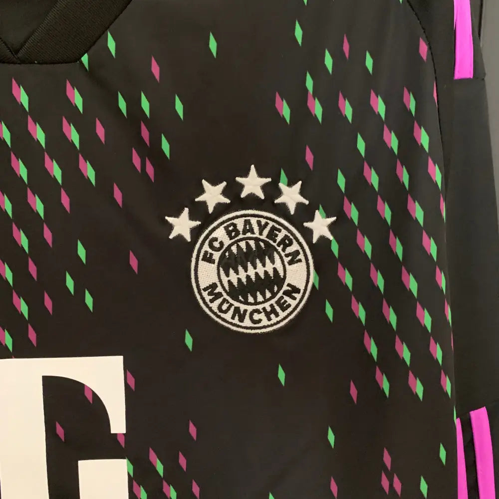 Bayern Munich Away Kit Long Sleeves 23/24 Sleeves Football Jersey