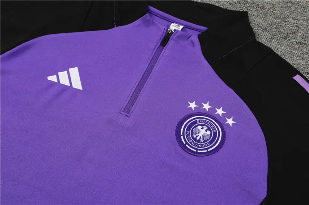 Bayern Munich Purple/Black 1/4 Zip Training Tracksuit 24/25