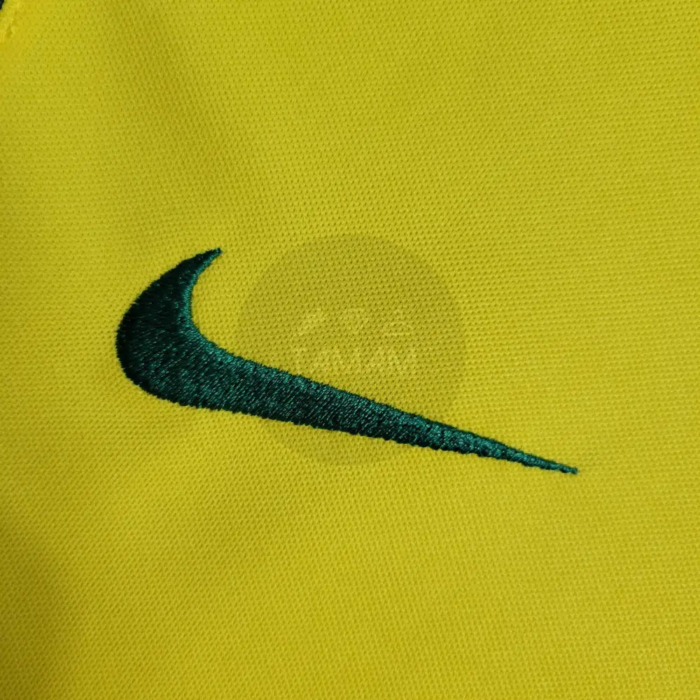 Brazil Home Kit Retro International 2002 Football Jersey