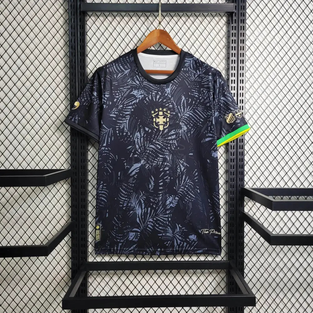 Brazil International Black Special Edition Neymar Kit 23/24 Football Jersey