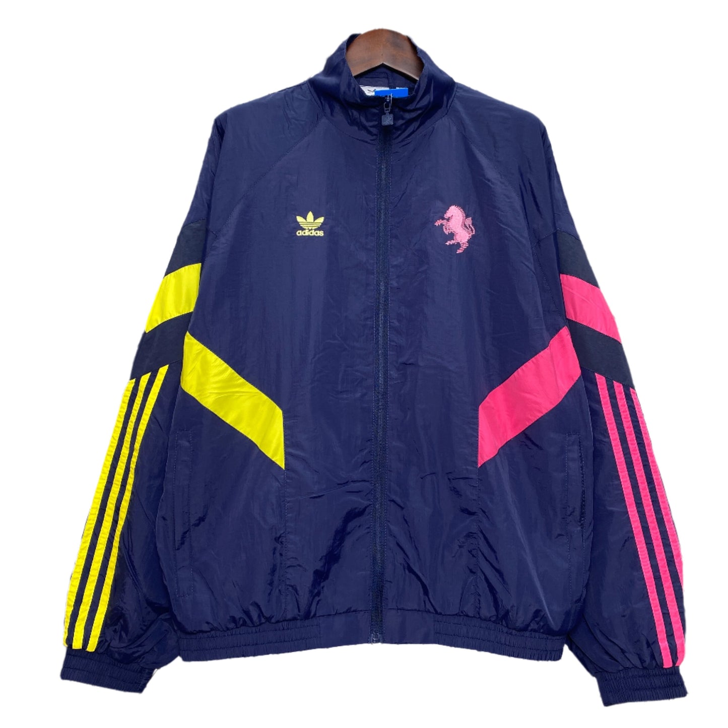 Juventus Tri-Color Windbreaker Black 24/25