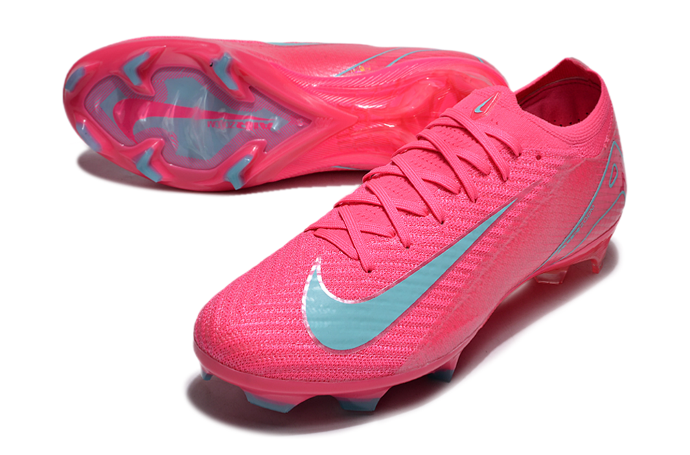 Nike Air Zoom Mercurial Vapor X FG - Pink/Grey Blue