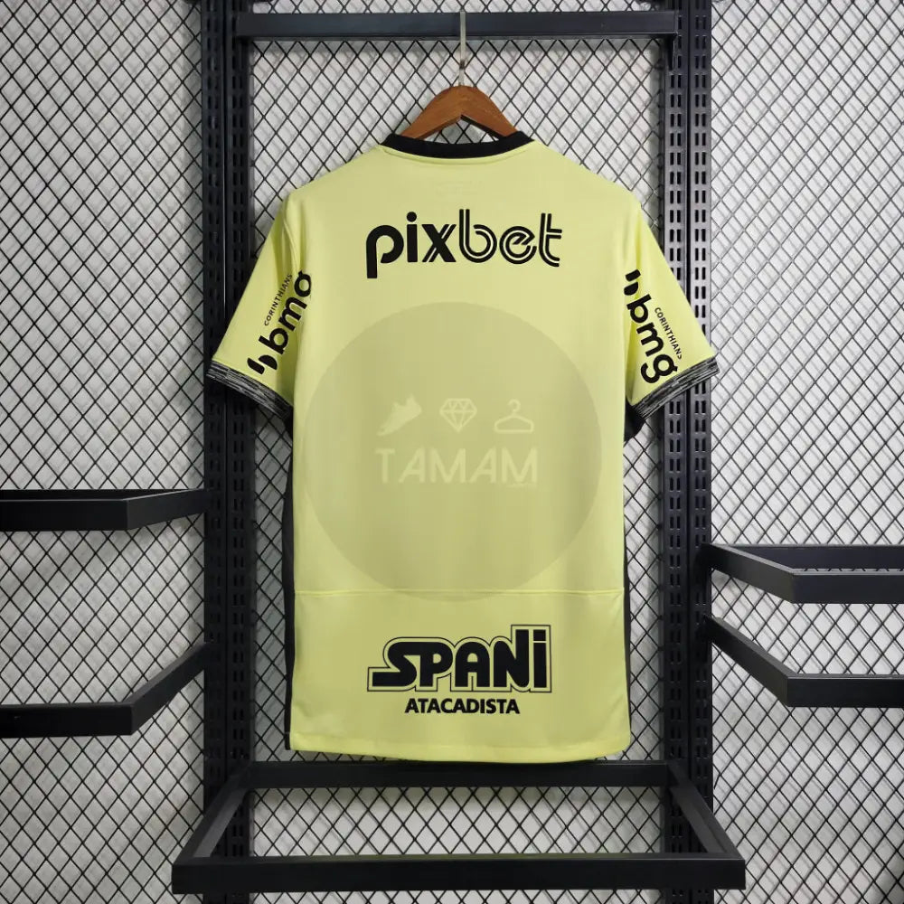Corinthians Away Kit 23/24 Full Sponsored Football Jersey